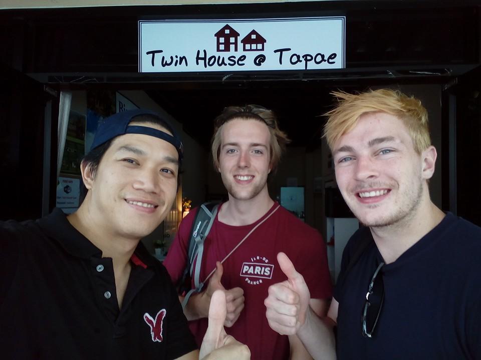 Twin House @ Tapae Hostel Chiang Mai Exterior photo